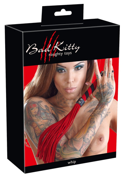 Bad Kitty Peitsche zweifarbig mit weichen Striemen