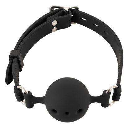Bad Kitty Silikon-Knebel Beißball mit verstellbarem Riemen