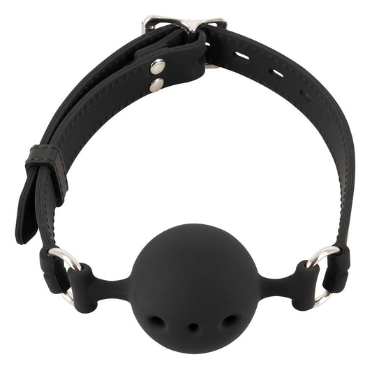 Bad Kitty Silikon-Knebel Beißball mit verstellbarem Riemen