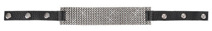 Bad Kitty Halsband mit Strass – funkelnder Choker aus Leder