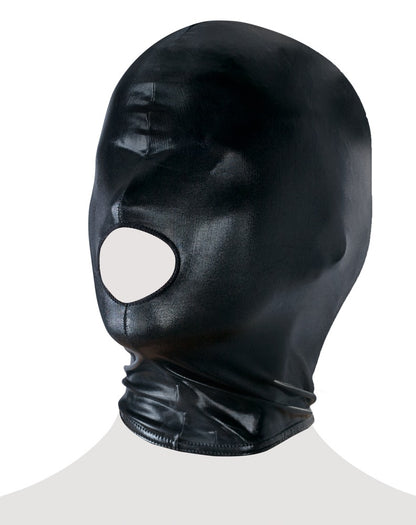 Bad Kitty Kopfmaske im Wetlook mit Mundöffnung