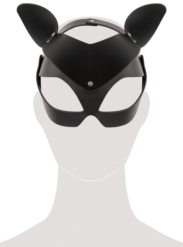 Bad Kitty Catmask mit Katzenohren aus Lederimitat