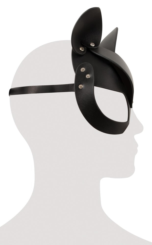 Bad Kitty Catmask mit Katzenohren aus Lederimitat