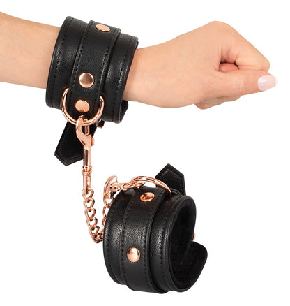 Bad Kitty Handfesseln gepolstert mit abnehmbarer Karabinerkette