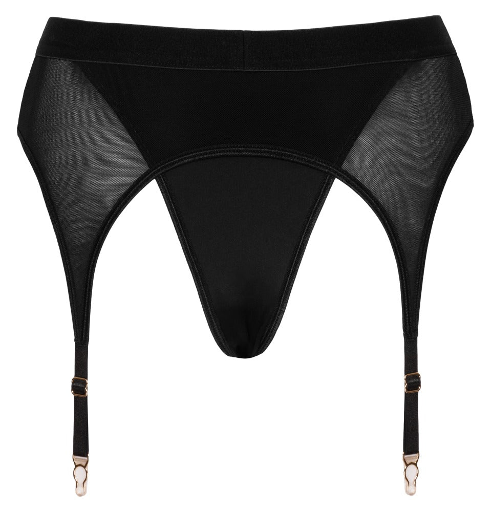 Bad Kitty Strap-on-Rio-String mit Strapsgürtel und Haltering