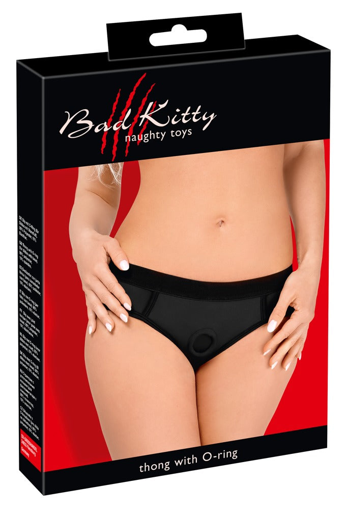 Bad Kitty Strap-on-Slip aus Mikrofaser mit Haltering