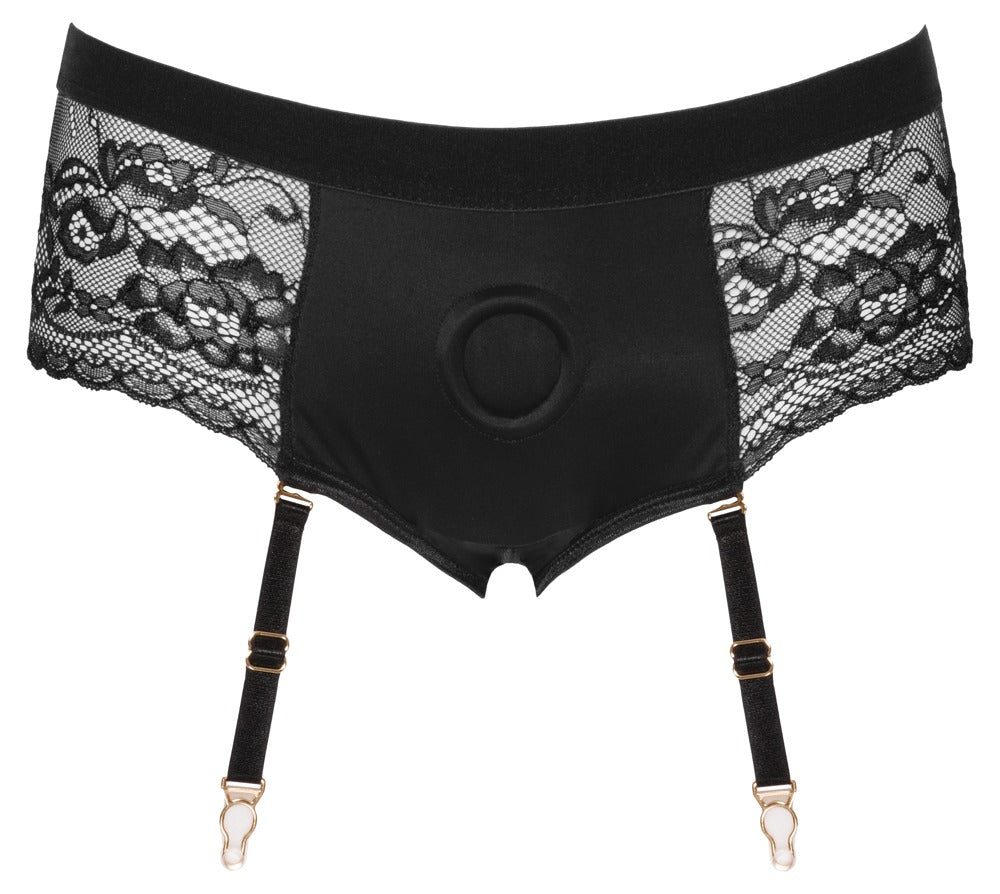 Bad Kitty Strap-on-Panty po-frei mit Spitze und Haltering