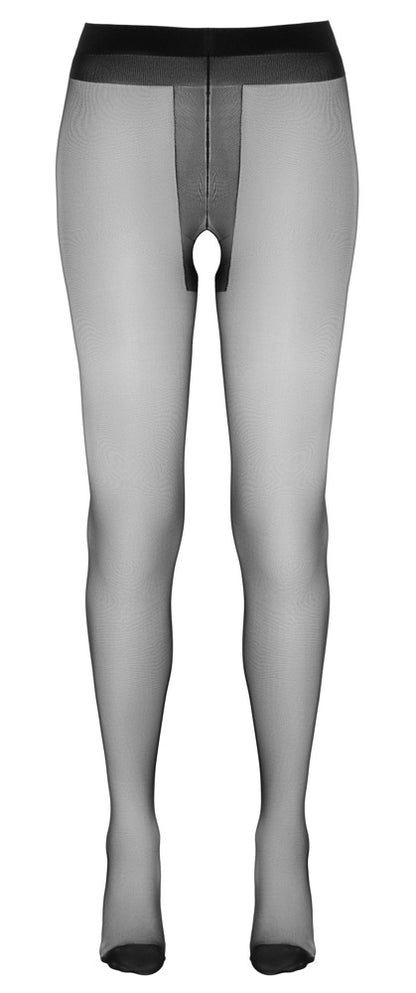 Cottelli Strumpfhose mit Satin-Sheer-Glanz, ouvert
