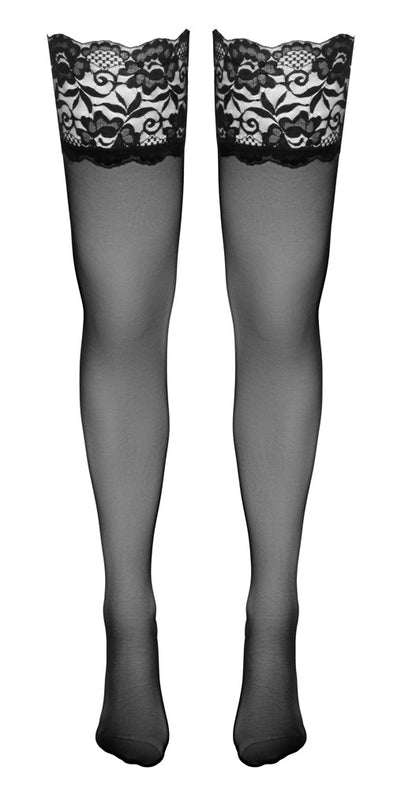 Cottelli halterlose Strümpfe mit 12 cm Spitzenabschluss, 20 den