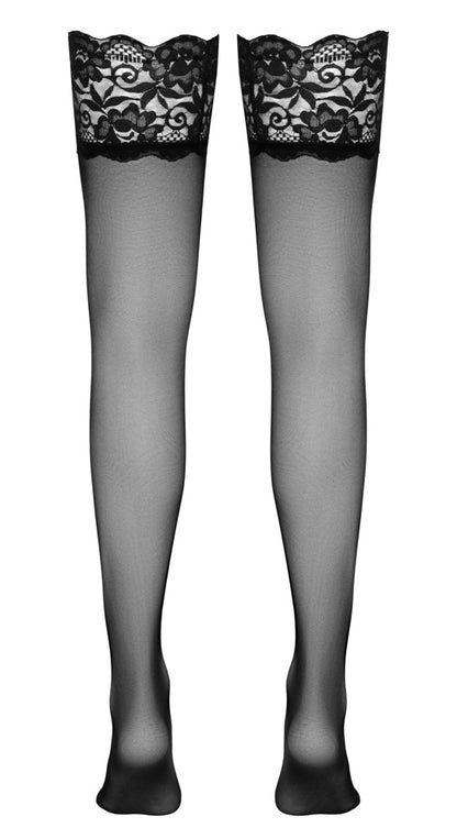 Cottelli halterlose Strümpfe mit 12 cm Spitzenabschluss, 20 den