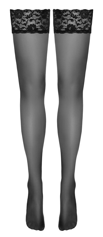 Cottelli halterlose Strümpfe mit 9 cm Spitzenabschluss, 20 den