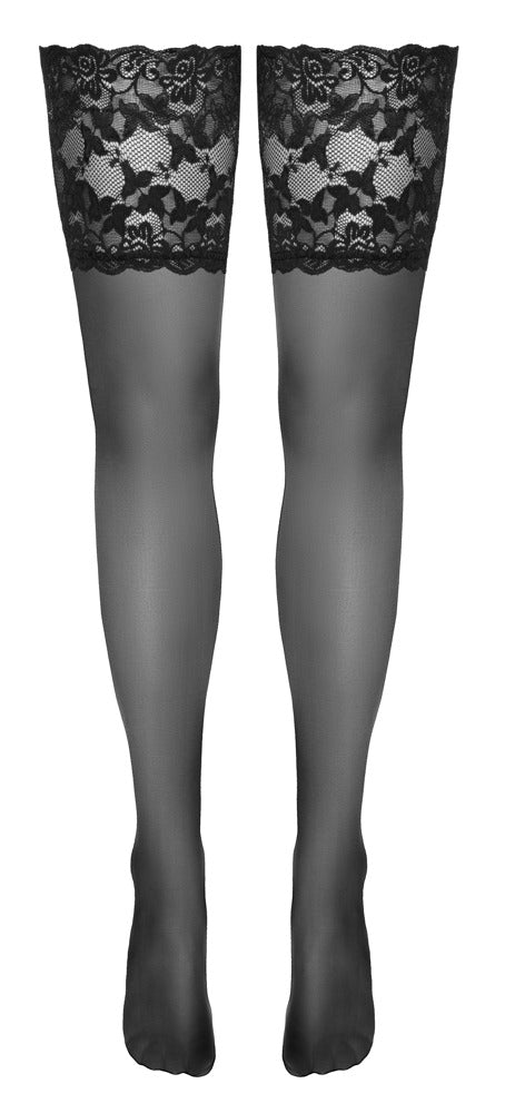 Cottelli halterlose Strümpfe mit 14 cm Spitzenabschluss, 20 den