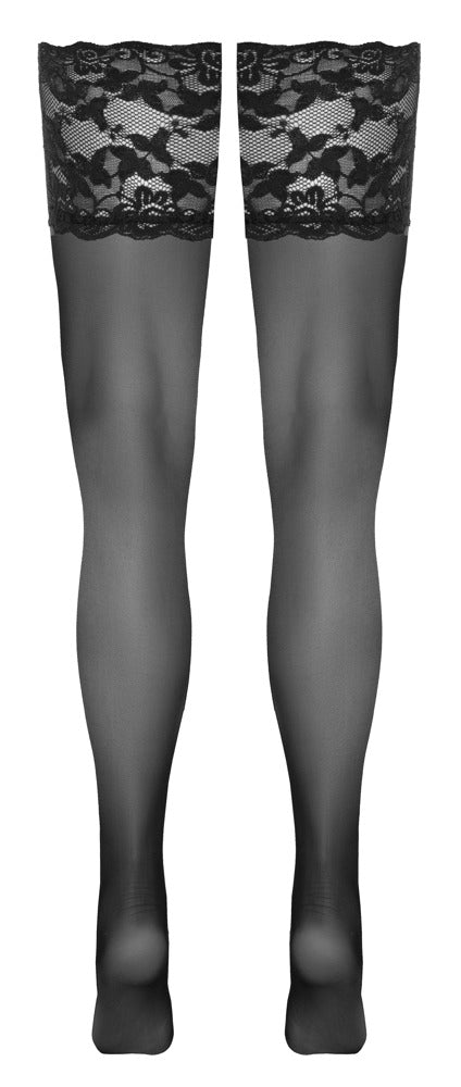 Cottelli halterlose Strümpfe mit 14 cm Spitzenabschluss, 20 den