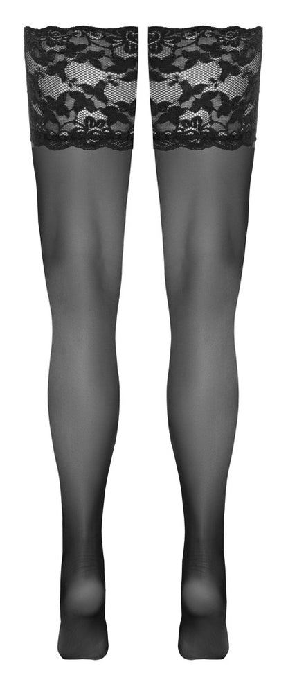 Cottelli halterlose Strümpfe mit 14 cm Spitzenabschluss, 20 den