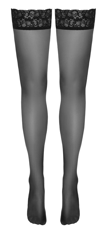 Cottelli halterlose Strümpfe mit 6 cm Spitzenabschluss, 20 den