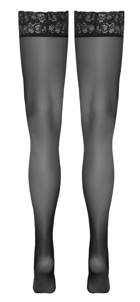 Cottelli halterlose Strümpfe mit 6 cm Spitzenabschluss, 20 den