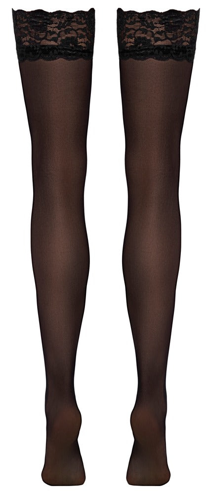 Cottelli Strapsstrümpfe mit 9 cm Spitzenabschluss, 20 den