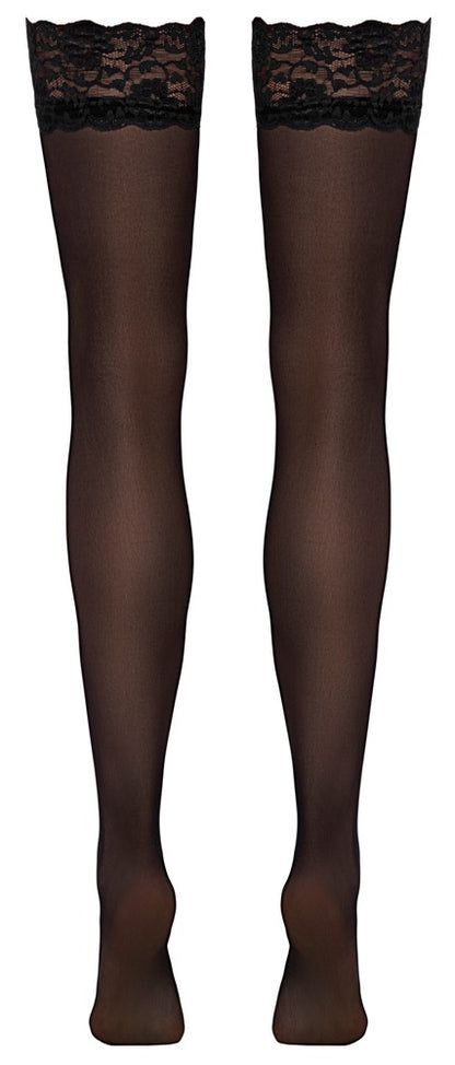 Cottelli Strapsstrümpfe mit 9 cm Spitzenabschluss, 20 den