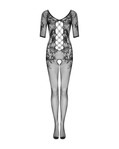 OBSESSIVE Netz-Catsuit, schwarz