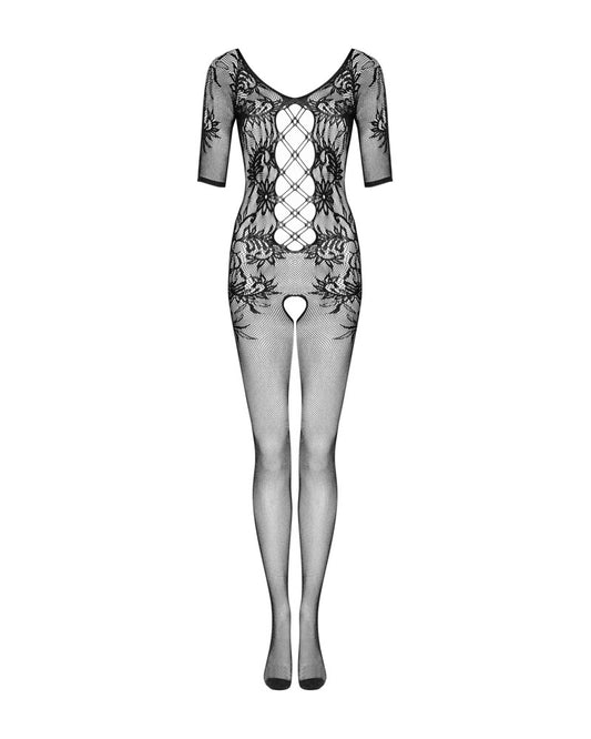 OBSESSIVE Netz-Catsuit, schwarz