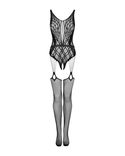 OBSESSIVE Netz-Catsuit mit Muster