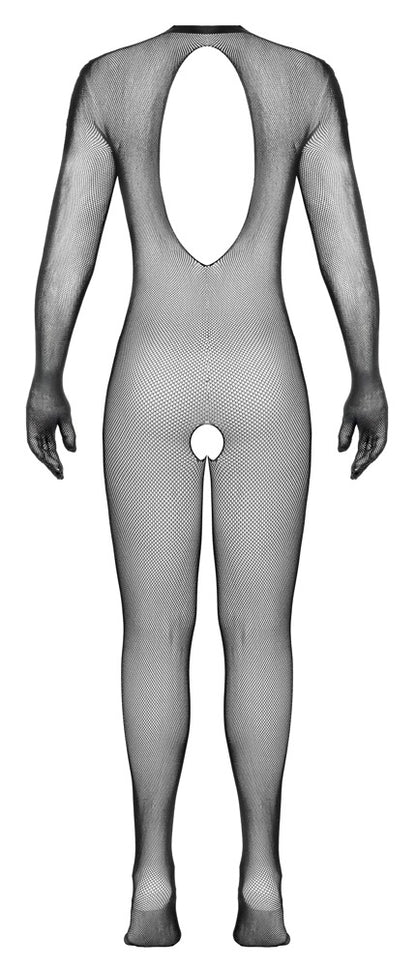Fantasy Netz-Catsuit mit Handschuhen und Füßen, ouvert