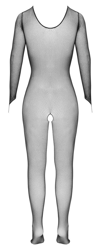 Fantasy Netz-Catsuit mit Fingerschlaufen, ouvert