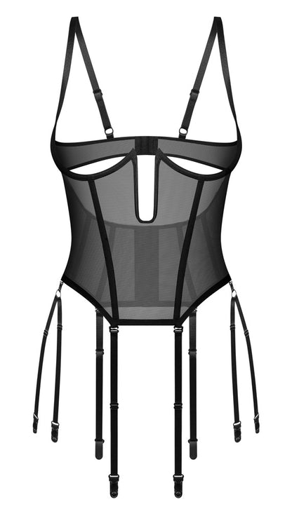 OBSESSIVE Euphori busenfreie Straps-Corsage