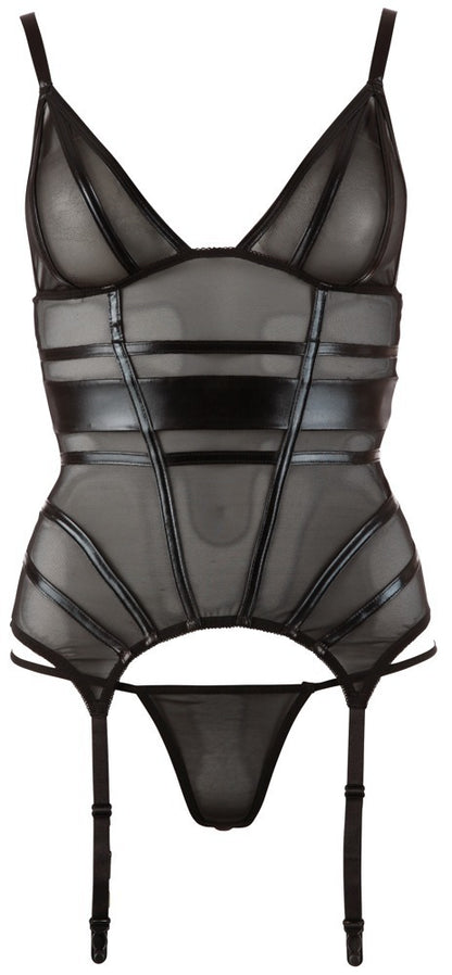 COTTELLI Strapshemd aus Powernet mit Wetlook