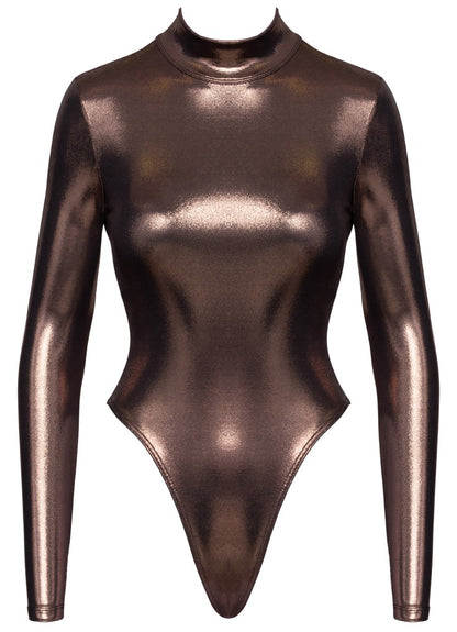 Cottelli Langarm-Riobody im Roségold-Glamour-Look