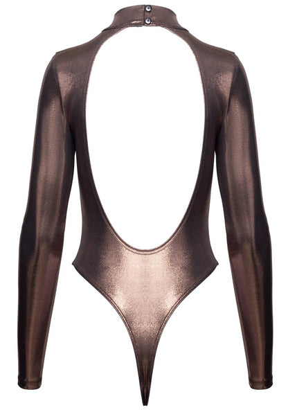 Cottelli Langarm-Riobody im Roségold-Glamour-Look