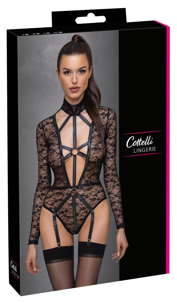 COTTELLI Langarm-Riobody aus Spitze
