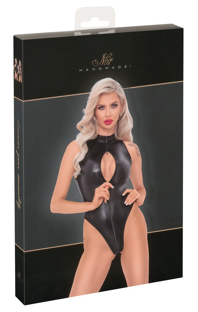 NOIR Wetlook-Body in Schlangenhaut-Optik