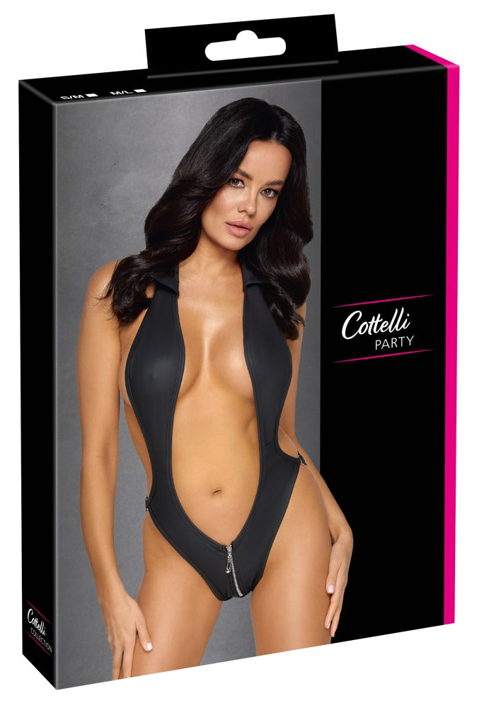 Cottelli Body im Mattlook mit offener Front