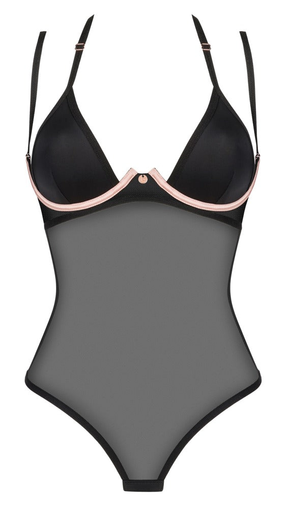 OBSESSIVE Body aus Stretch-Netz mit Bügel-Cups