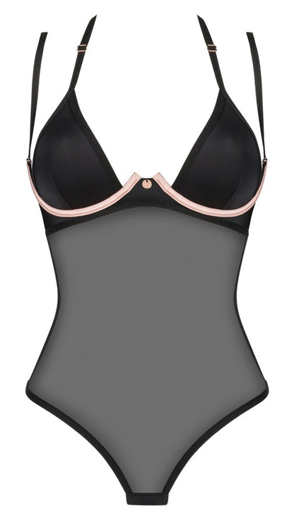 OBSESSIVE Body aus Stretch-Netz mit Bügel-Cups
