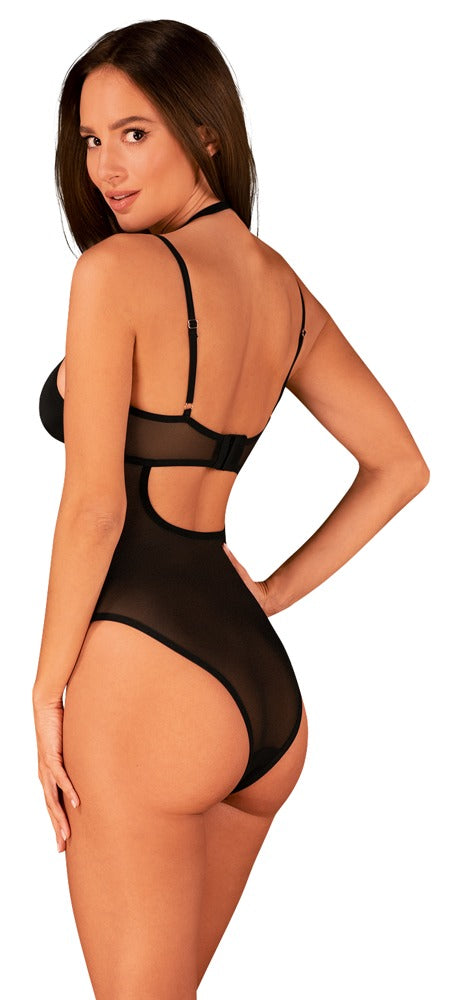 OBSESSIVE Body aus Stretch-Netz mit Bügel-Cups