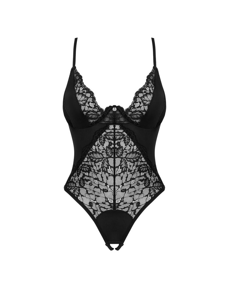 OBSESSIVE Stringbody ouvert mit Bügel-Cups