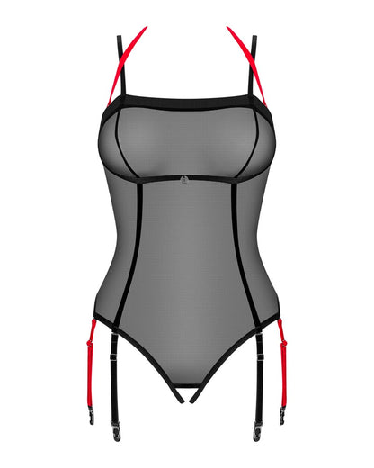 OBSESSIVE Stringbody, semitransparent, ouvert