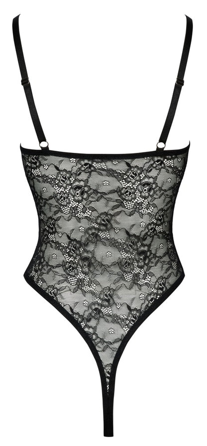 COTTELLI Stringbody ouvert aus Blütenspitze