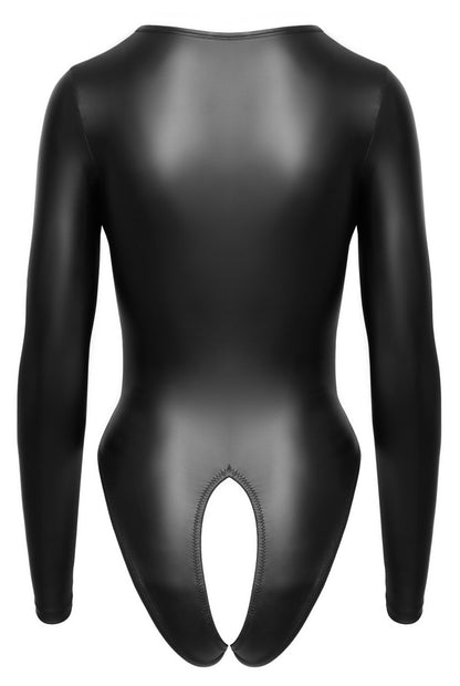 COTTELLI Langarm-Body ouvert im Mattlook