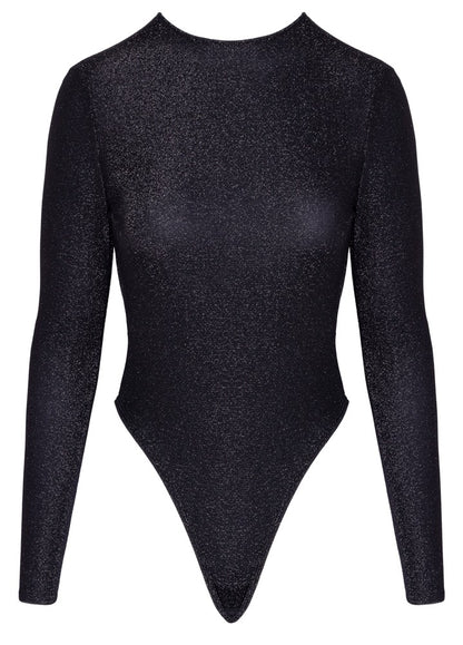 Cottelli Langarm-Riobody mit Silberglitzer