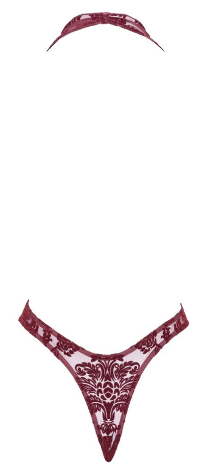NOIR Neckholder-Body in Burgund