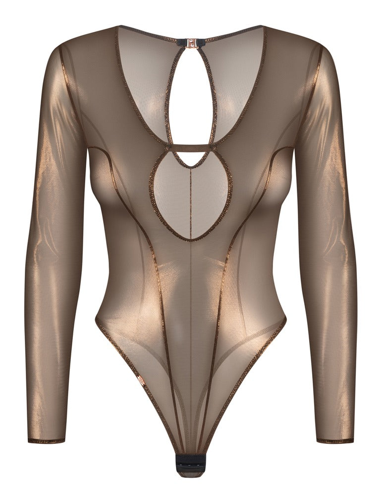 OBSESSIVE Langarm-Riobody in Bronze