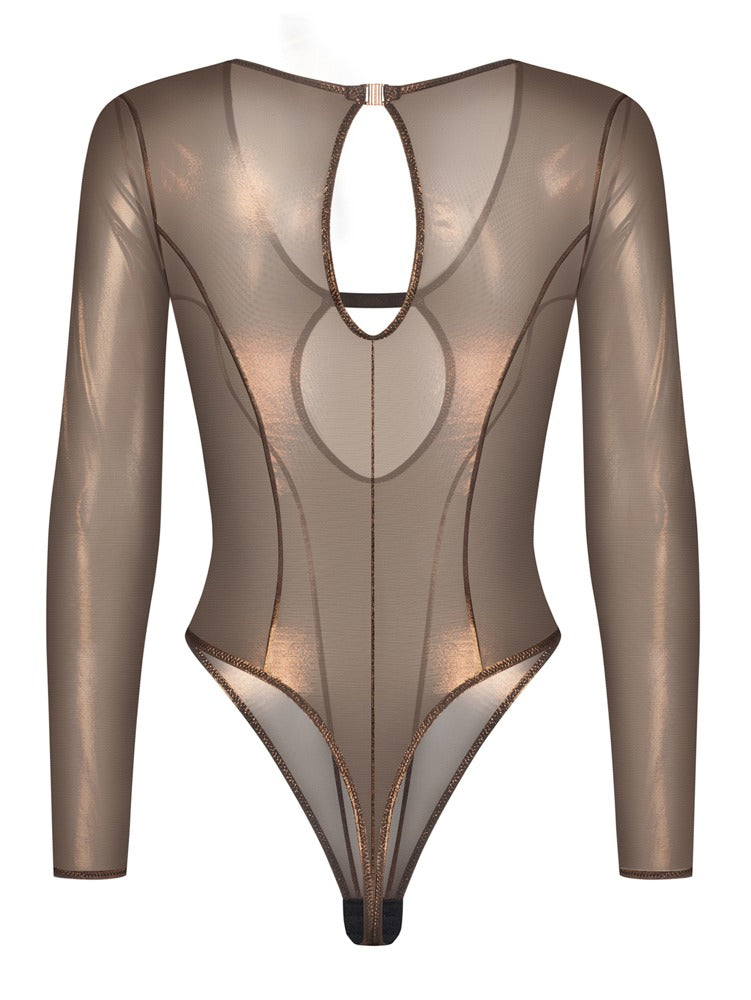 OBSESSIVE Langarm-Riobody in Bronze