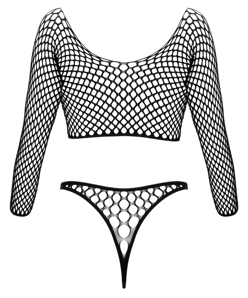 Fantasy Netz-Riobody in Zweiteiler-Optik