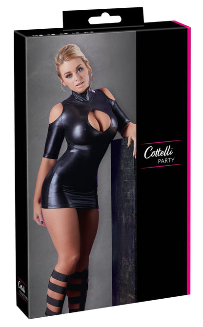 Cottelli Kleid mit Cold-Shoulder-Cut-outs