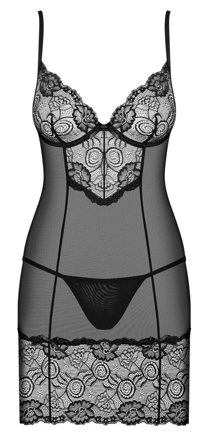 OBSESSIVE Dessouskleid mit String