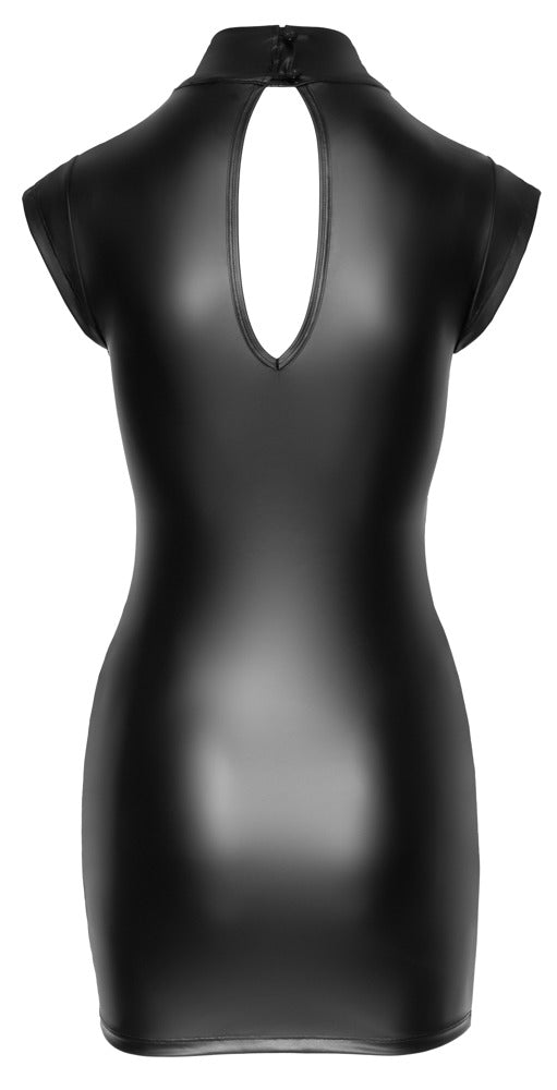 Cottelli Kleid im Mattlook mit Powernet-Einsätzen