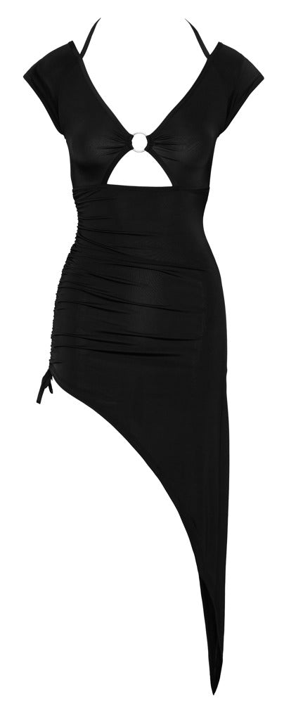 Cottelli Langes Kleid mit asymmetrischem Rock